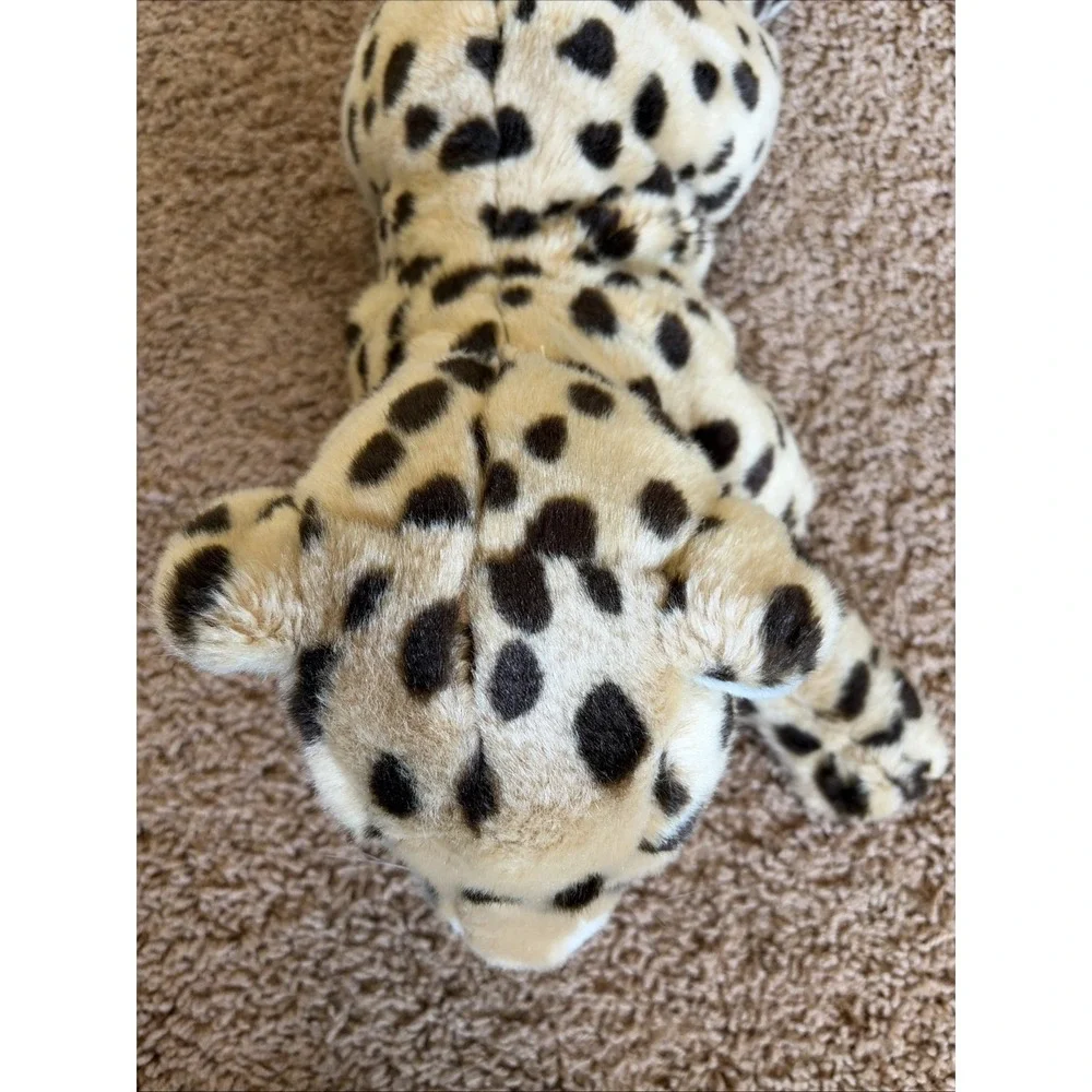 Animal Alley Leopard Cheetah Plush Stuffed Animal Toy Toys R Us Vintage 2000 Y2K